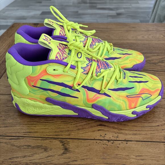 PUMA x LAMELO BALL MB.03 Spark Men's Basketball Shoes 379889-01 US Size 13 - Picture 5 of 11